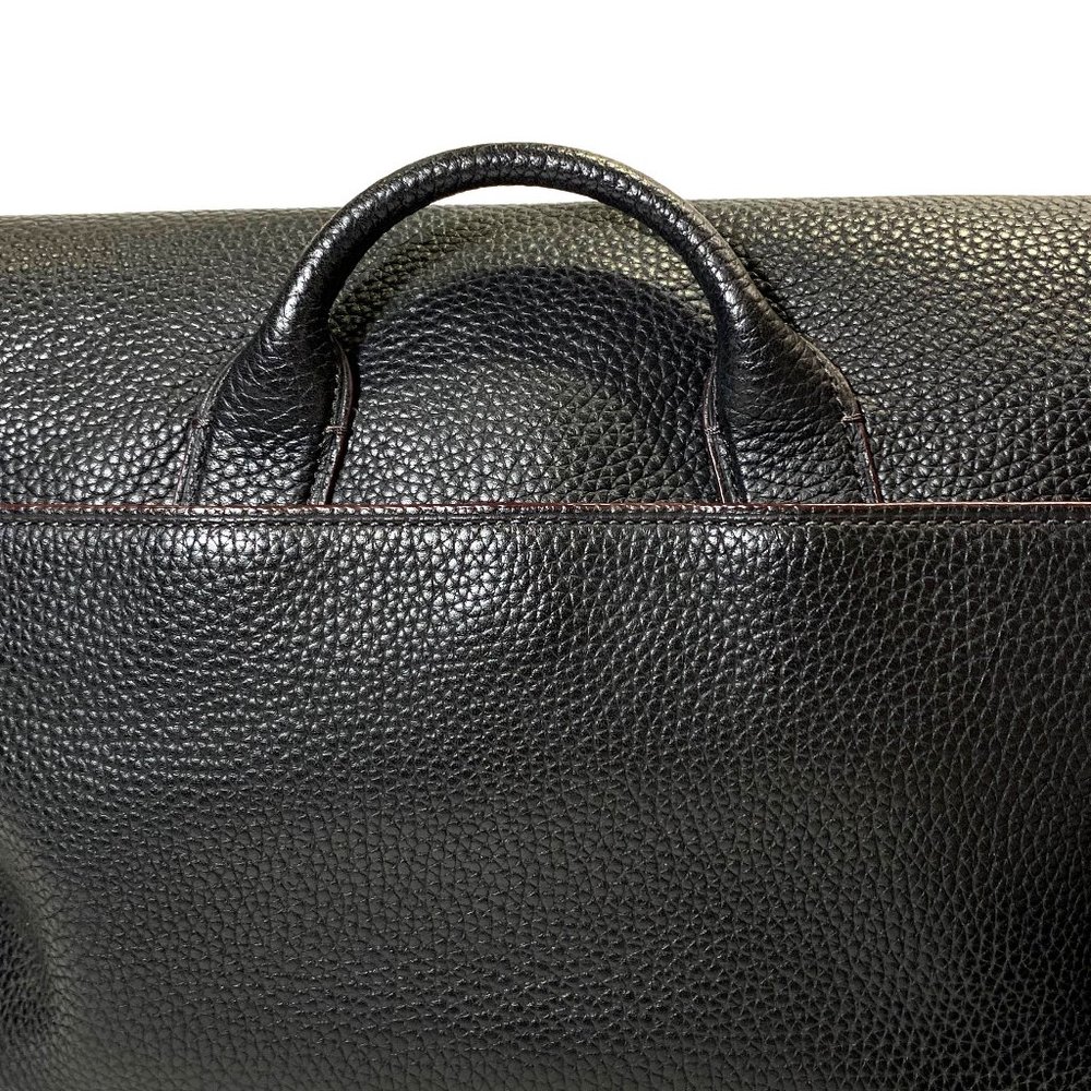 Coach 1941 Men's Pebbled Leather Messenger Bag - Picture 5 of 8